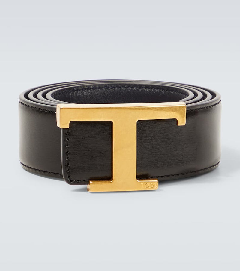 Tod's T Timeless reversible leather belt