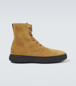 Tod's W. G. suede lace-up boots