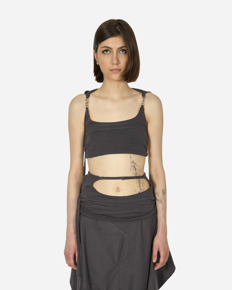 Toile Studios System Hooded Bra Charcoal