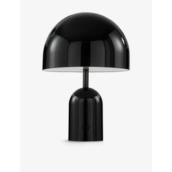 Tom Dixon Bell Collection portable stainless-steel table lamp 28cm | LYBSTORE