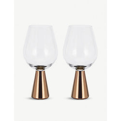 Tom Dixon Tank wine glasses set of two | LYBSTORE