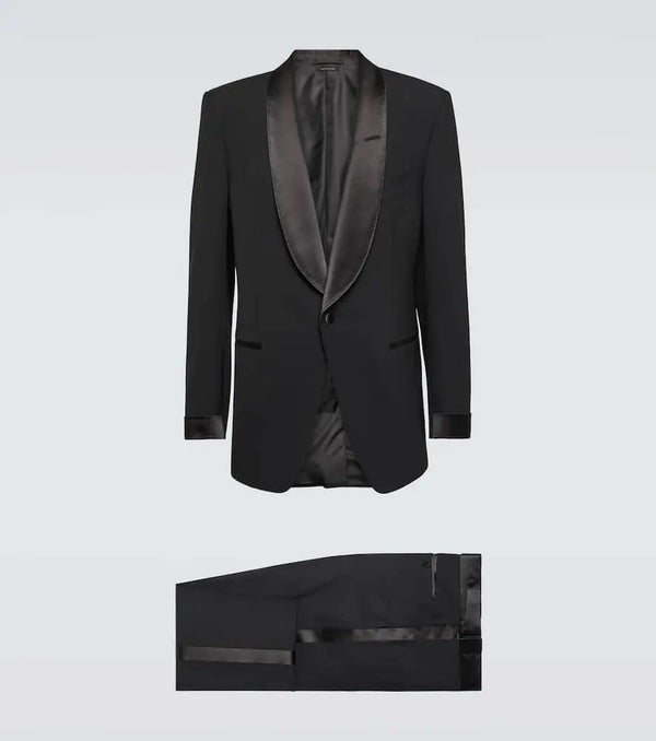 Tom Ford Atticus wool-blend tuxedo | LYBSTORE