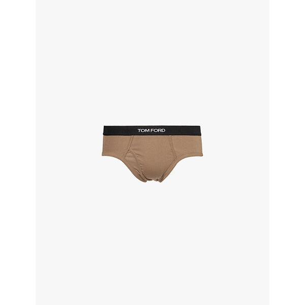  Tom Ford Branded waistband stretch-cotton briefs