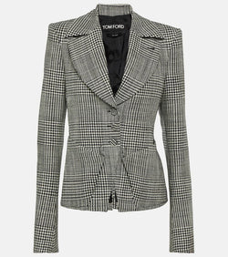 Tom Ford Checked virgin wool jacket