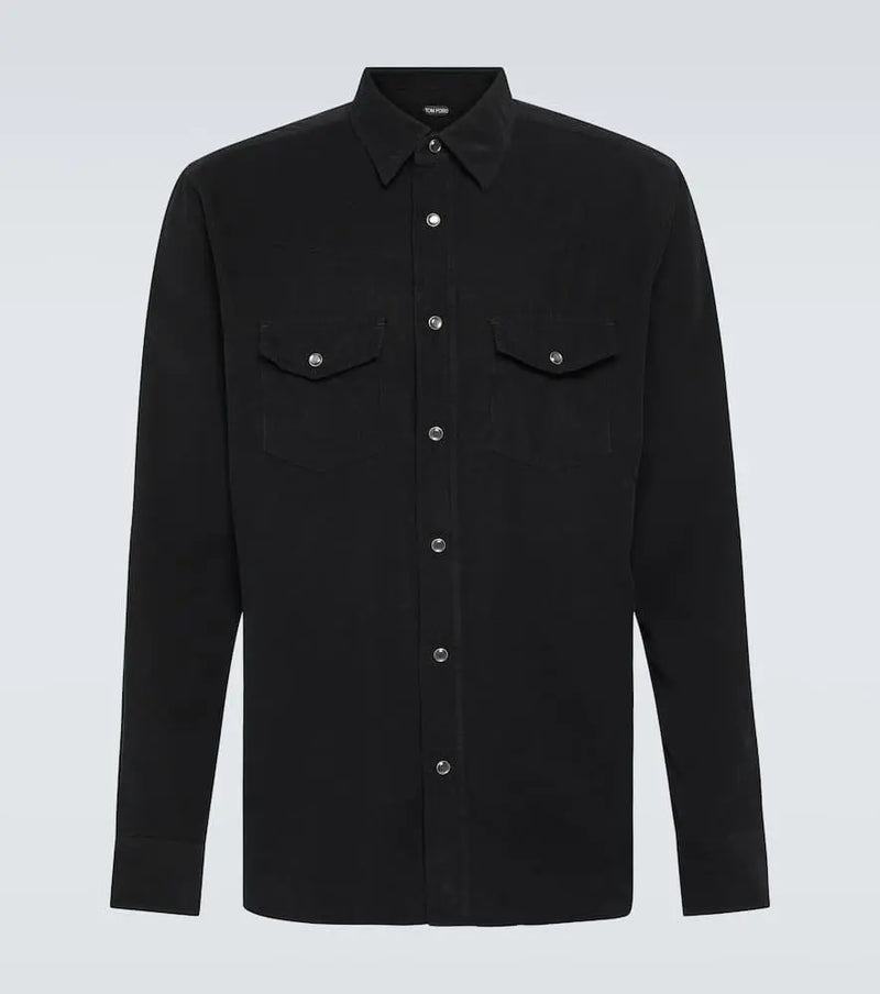 Tom Ford Cotton corduroy Western shirt