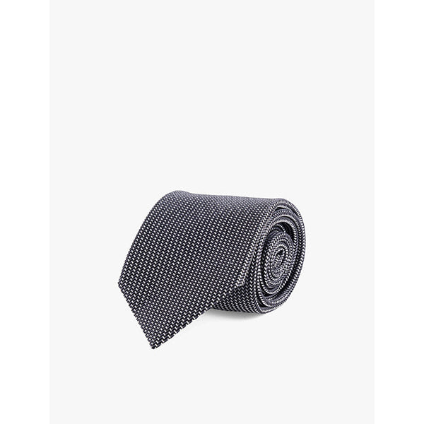 Tom Ford Dot-pattern wide-blade silk tie | LYBSTORE