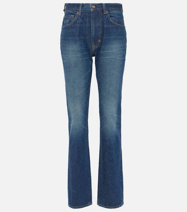 Tom Ford High-rise straight jeans | LYBSTORE