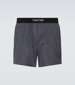 Tom Ford Logo cotton jersey boxers