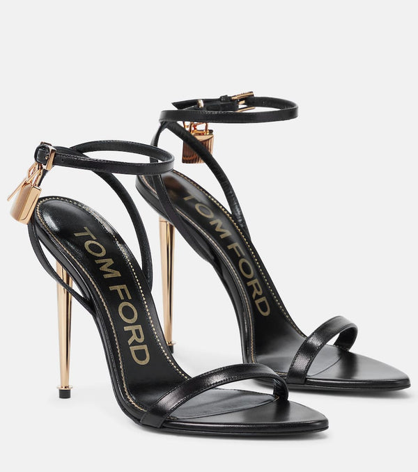 Tom Ford Padlock leather sandals