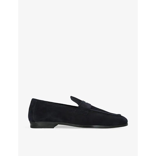 Tom Ford Sean tonal-stitching suede loafers