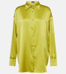 Tom Ford Silk-blend shirt | LYBSTORE