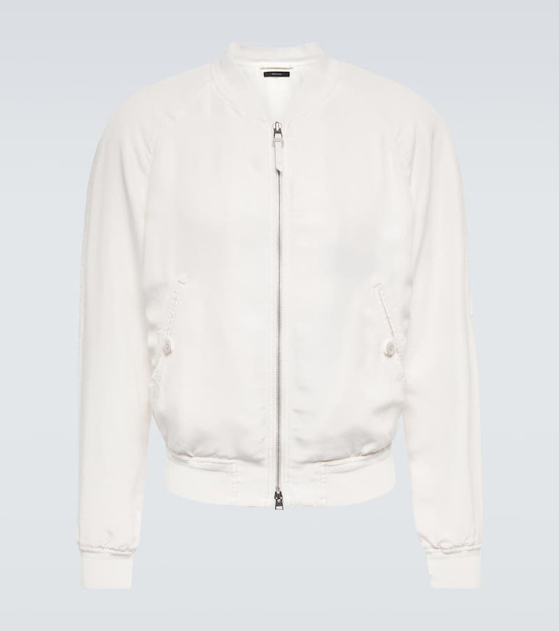 Tom Ford Silk bomber jacket