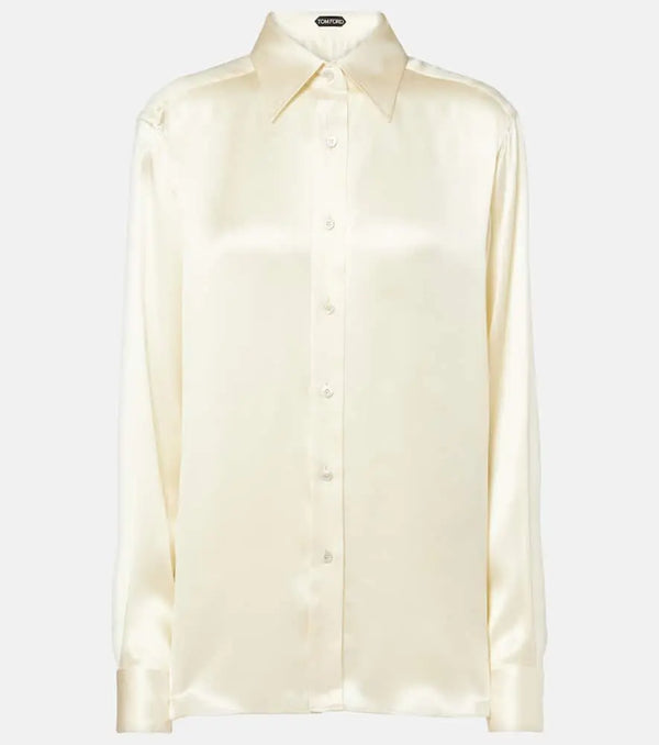 Tom Ford Silk charmeuse blouse | LYBSTORE