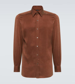 Tom Ford Silk charmeuse shirt