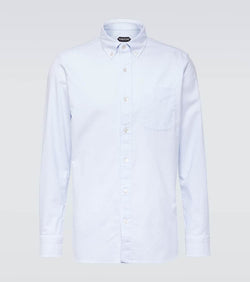 Tom Ford Striped cotton poplin shirt