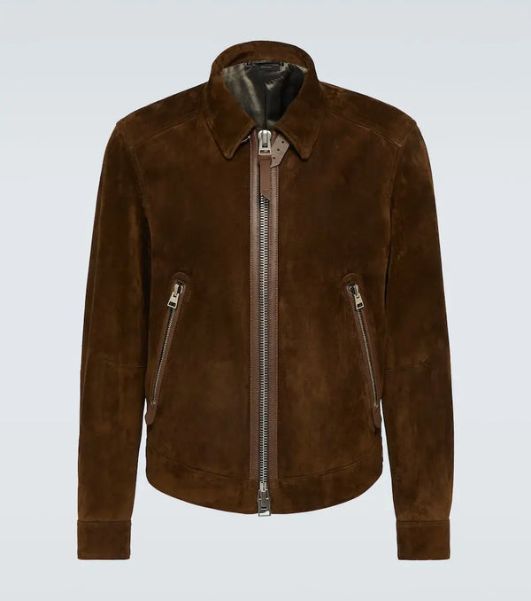 Tom Ford Suede blouson | LYBSTORE