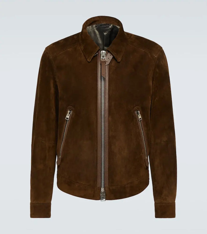 Tom Ford Suede blouson | LYBSTORE