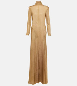 Tom Ford Turtleneck jersey gown | LYBSTORE