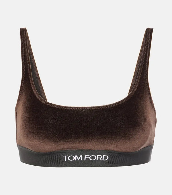 Tom Ford Velour bra top | LYBSTORE