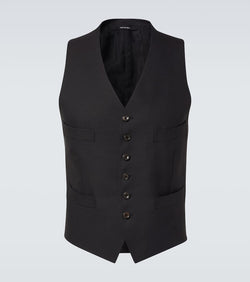 Tom Ford Wool and silk vest