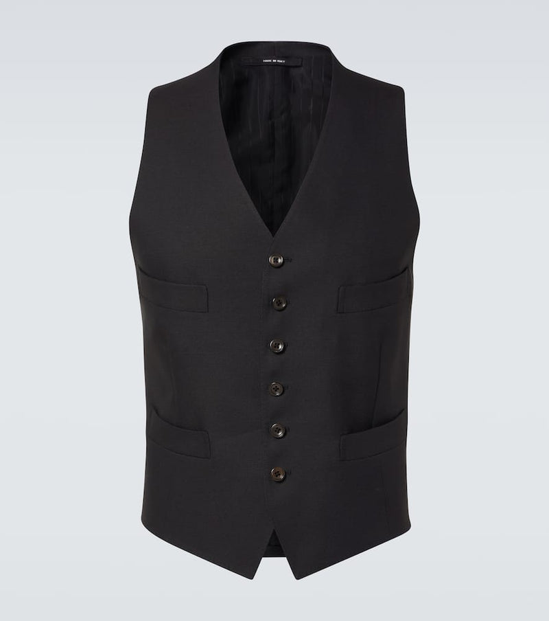 Tom Ford Wool and silk vest