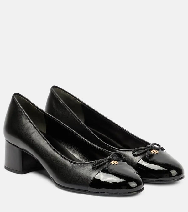 Tory Burch Bow leather pumps | LYBSTORE