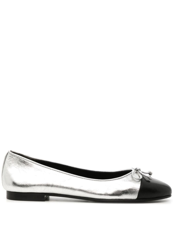 Tory Burch Cap Toe Leather Ballets