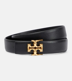 Tory Burch Eleanor logo leather belt | LYBSTORE