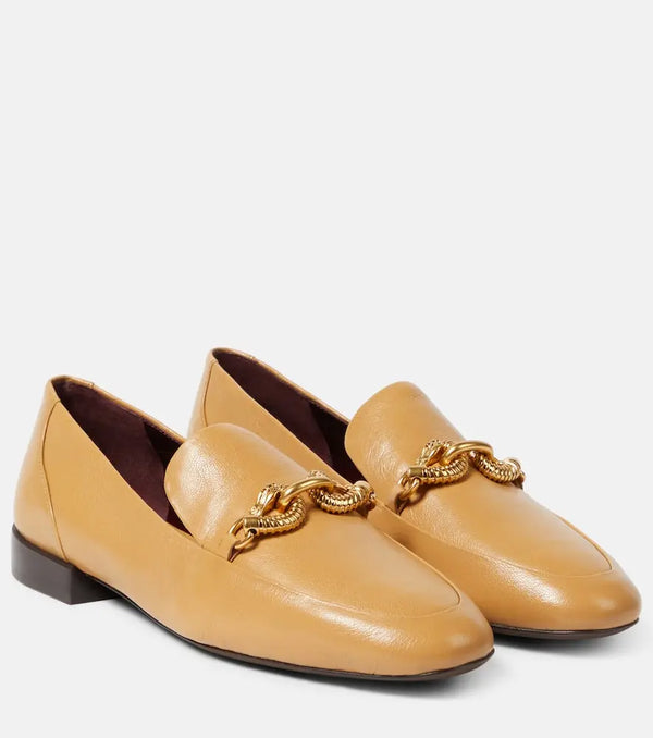 Tory Burch Jessa embellished leather loafers | LYBSTORE