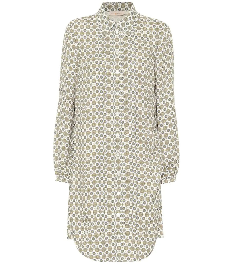 Tory Burch Printed shirt dress | LYBSTORE