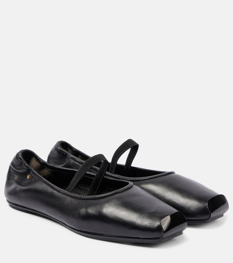 Tory Burch Runway leather ballet flats