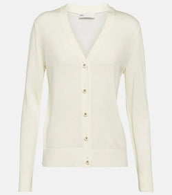 Tory Burch Simone wool and silk cardigan | LYBSTORE