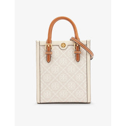 Tory Burch T Monogram mini canvas tote bag