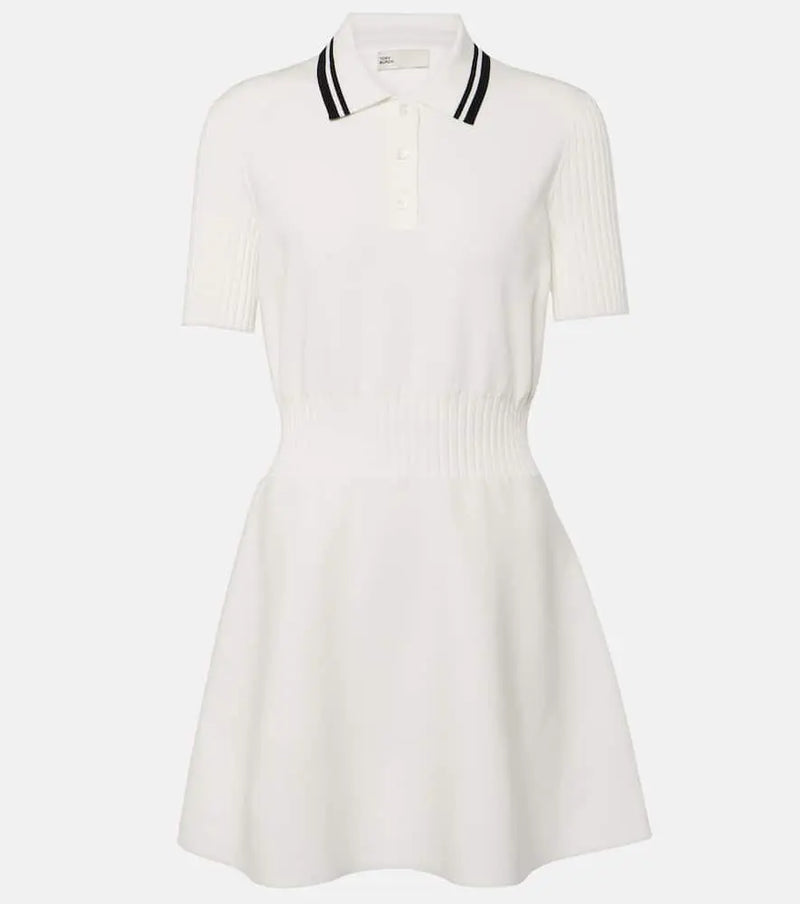 Tory Sport Pleated polo dress