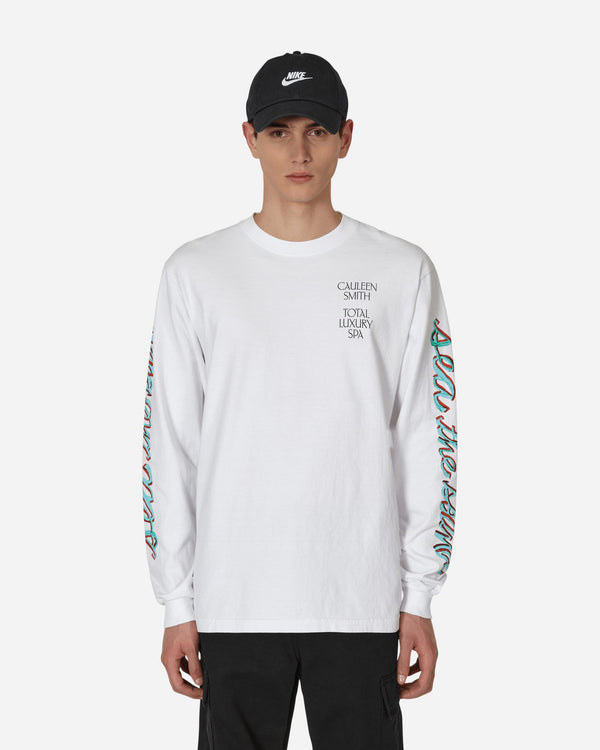 Total Luxury SPA Cauleen Smith Sea The Sound Longsleeve T-Shirt White