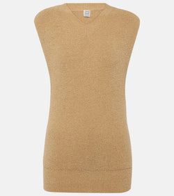 Toteme Cotton-blend terry sweater vest