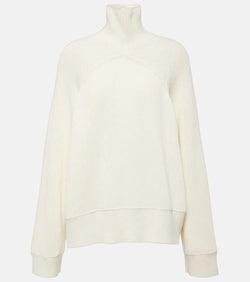 Toteme Cotton-blend turtleneck sweater | LYBSTORE