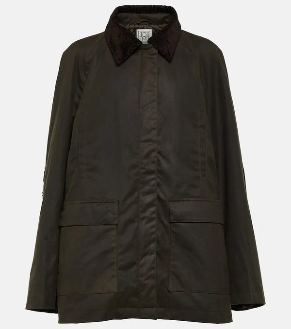 Toteme Country coated cotton jacket