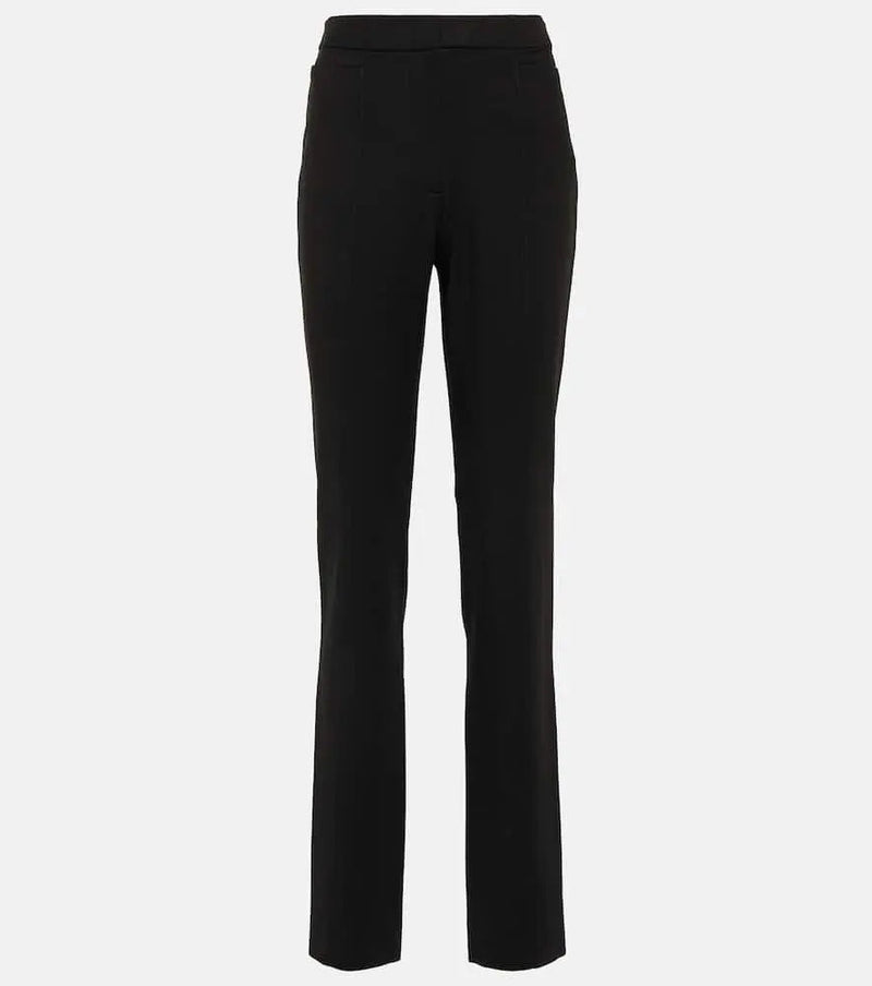 Toteme High-rise slim suit pants