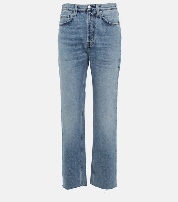 Toteme High-rise straight jeans | LYBSTORE