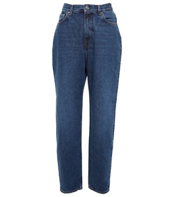 Toteme High-rise tapered jeans