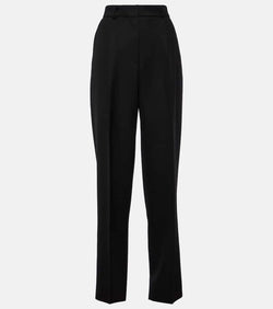 Toteme High-rise tapered pants