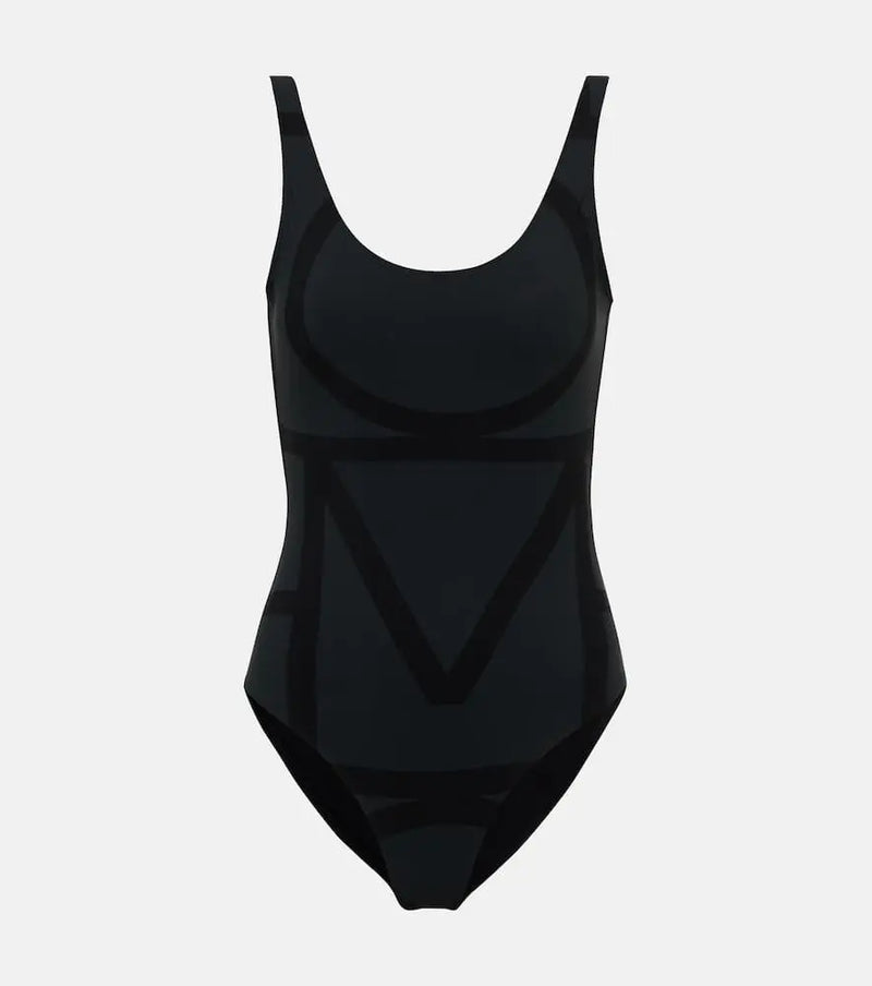 Toteme Logo swimsuit