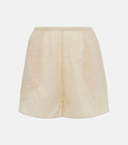 Toteme Monogram cotton-blend shorts