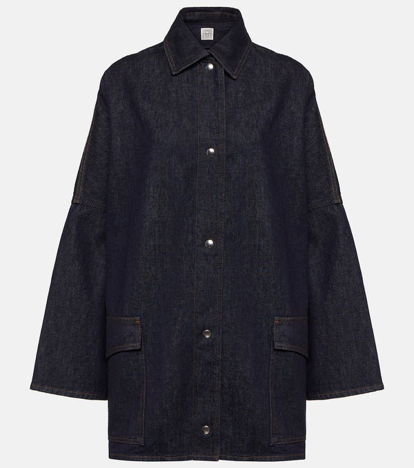 Toteme Oversized denim overshirt