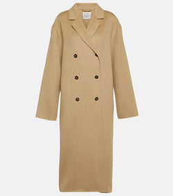 Toteme Oversized double-breasted wool coat