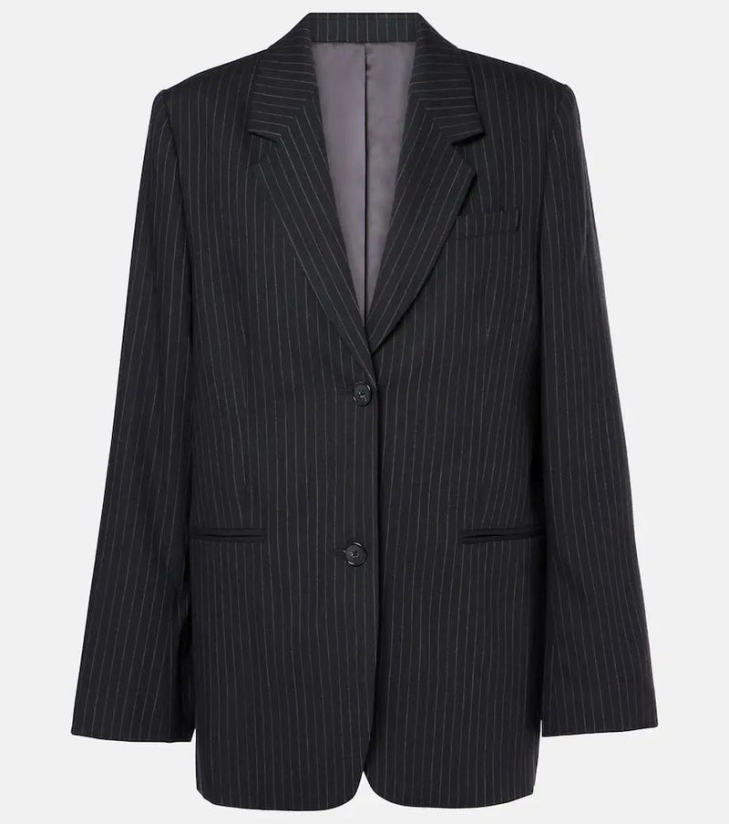 Toteme Pinstripe wool-blend blazer