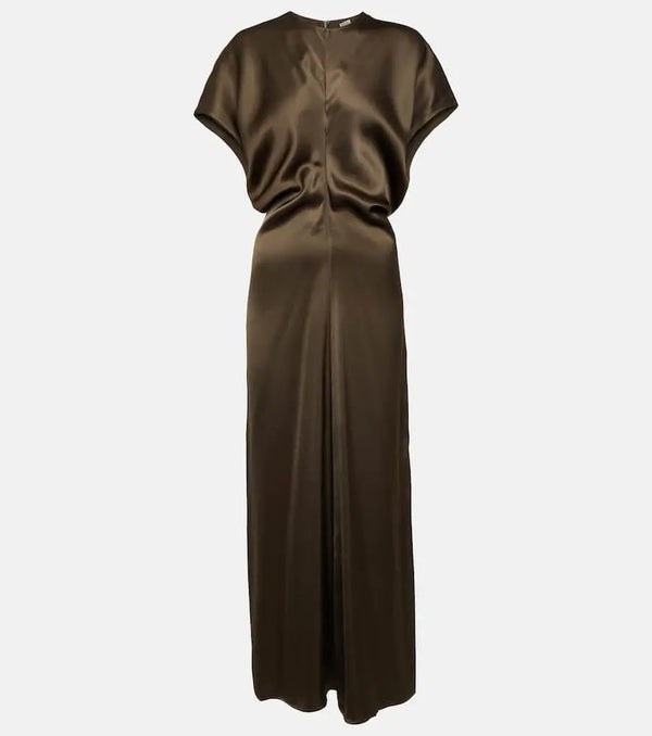 Toteme Satin maxi dress