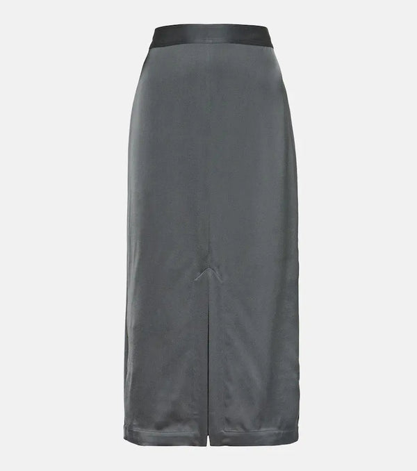 Toteme Satin midi skirt | LYBSTORE