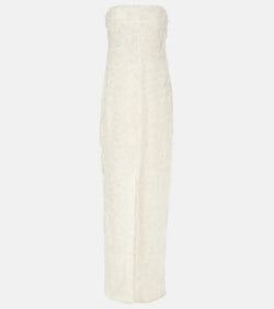 Toteme Strapless fil coupé maxi dress